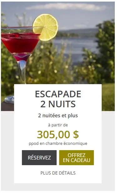 forfait escapade 2 nuits banniere verticale forfait escapade 2 nuits banniere verticale