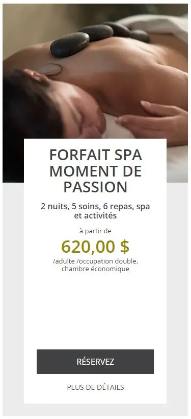forfait moment de passion forfait moment de passion