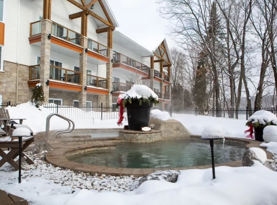 Motoneige 3 Bains nordiques en hiver