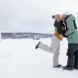 Couple hiver