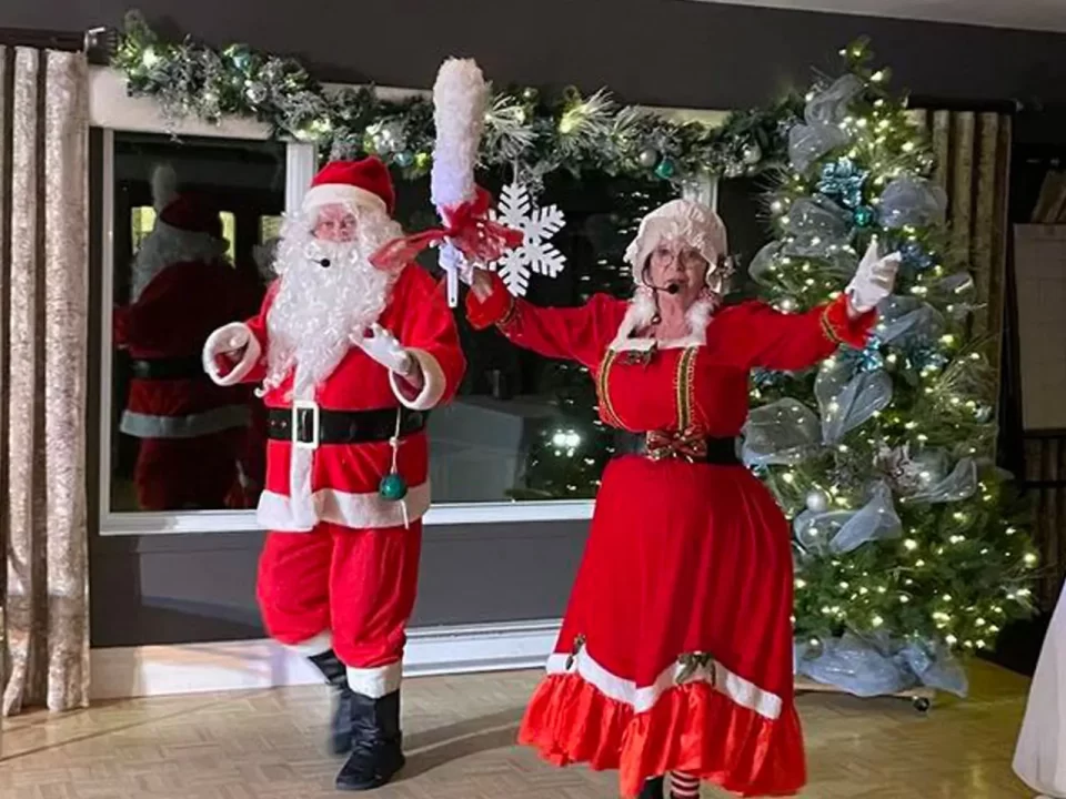 Animation mère et père Noël