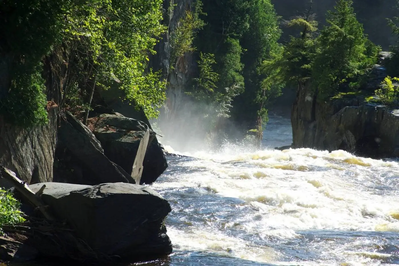 Parc des chutes Lysander Parc des chutes Lysander