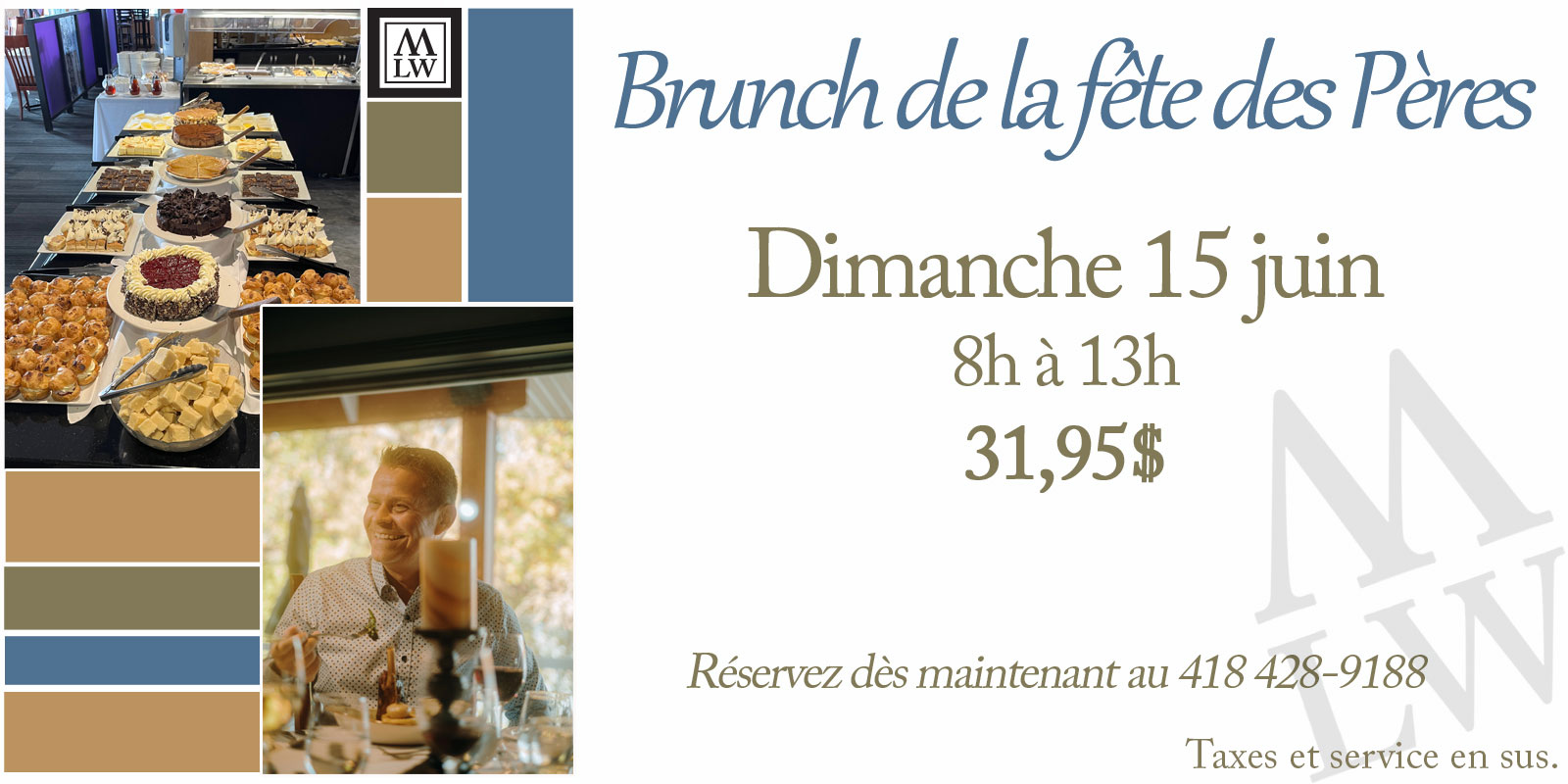 Brunch fete des peres modifie 1 Bannière Brunch fête des pères