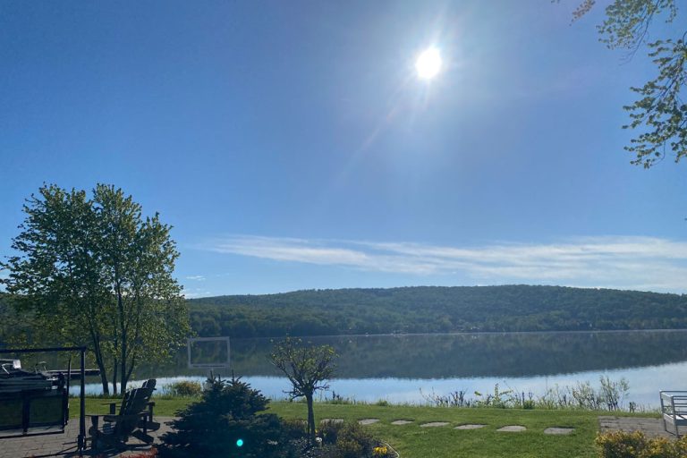 Matin au lac William