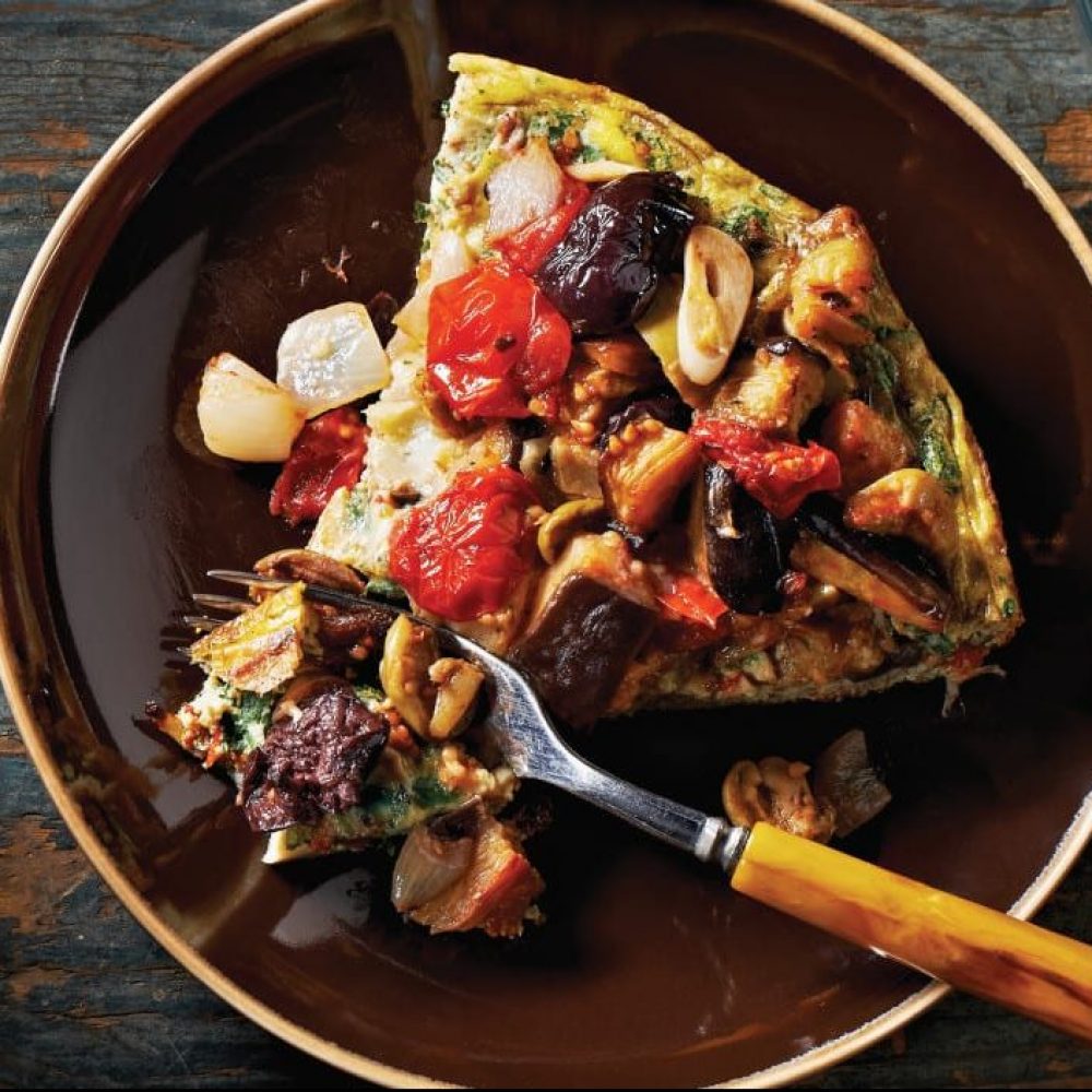 delicieuse frittata daubergine delicieuse frittata daubergine