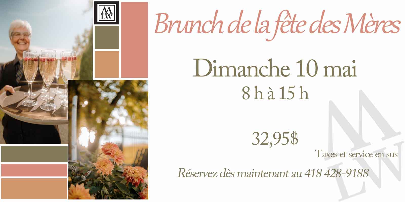 Brunch fete des meres Brunch fete des meres